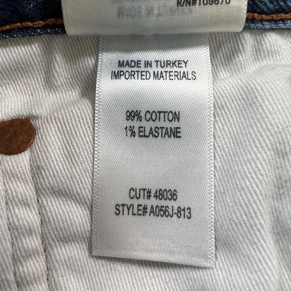 AGOLDE Riley High Rise Straight Crop Jeans in Veto Size 26 - Picture 9 of 14